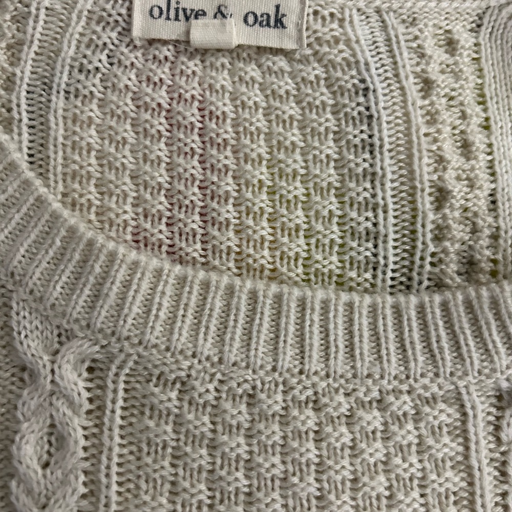 Olive & Oak Cream Sweater for Women